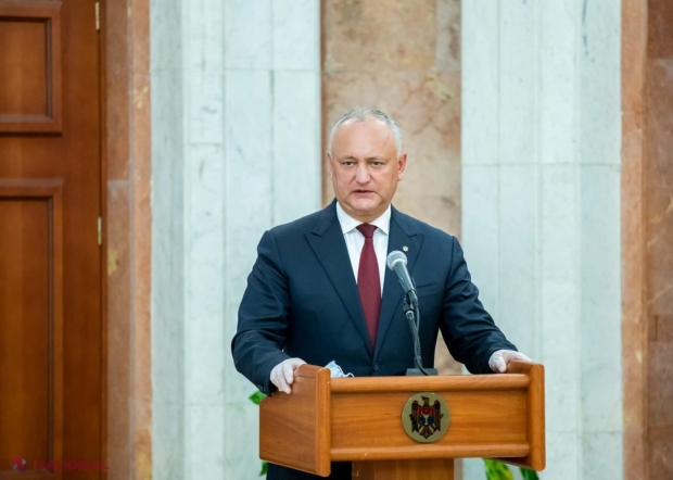 Ce spune președintele Dodon despre instituirea STĂRII EXCEPȚIONALE, în legătură cu numărul-RECORD al cazurilor noi de infectare cu COVID-19