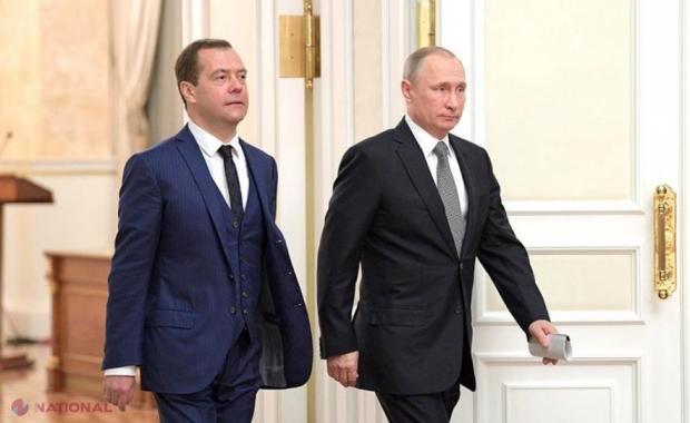 Ce salarii au Vladimir Putin și Dmitri Medvedev