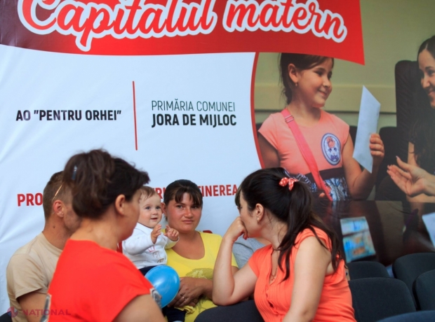Programul „Capitalul Matern” a ajuns la Jora de Mijloc. Locuitorii comunei au început să primească alocații pentru nou-născuți de 7 000, respectiv, 10 000 de lei