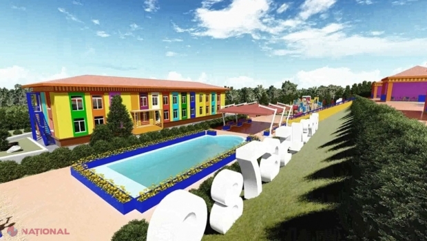 FOTO // Ilan Șor construiește la Orhei prima grădiniță din R. Moldova de tip sanatoriu, dotată cu PISCINĂ și cameră salină