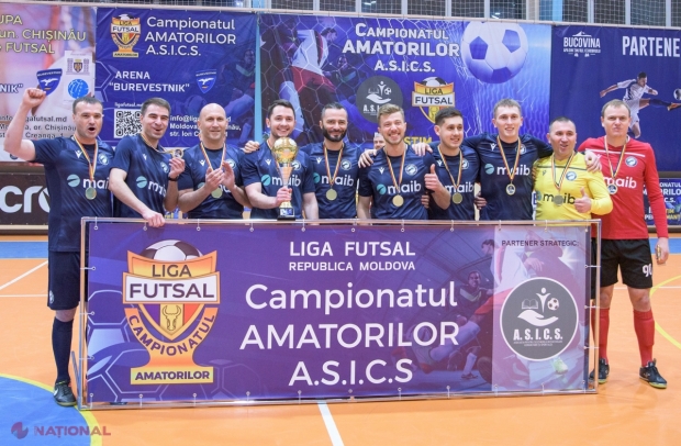 Campionatul A.S.I.C.S. de futsal, destinat amatorilor, și-a desemnat laureații