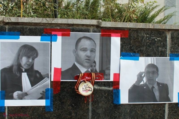 FOTO // Oamenii legii care l-au reținut pe activistul Anatol Mătăsaru au fost PREMIAȚI