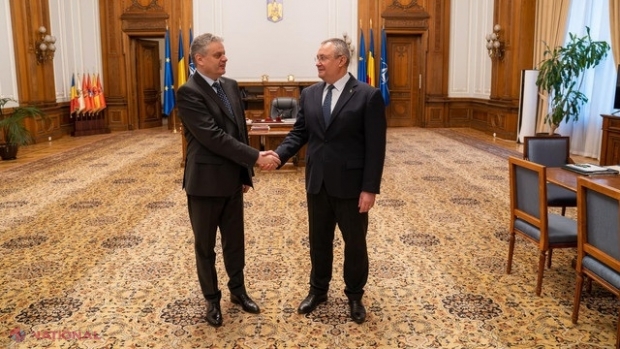 Nicolae Ciucă, discuții cu Oleg Serebrian: „La București, ne îngrijorează retorica tot mai agresivă a Federației Ruse la adresa Republicii Moldova”