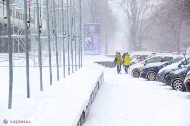 În săptămâna care a început, NU va mai ninge în R. Moldova. Meteorologii au schimbat prognozele