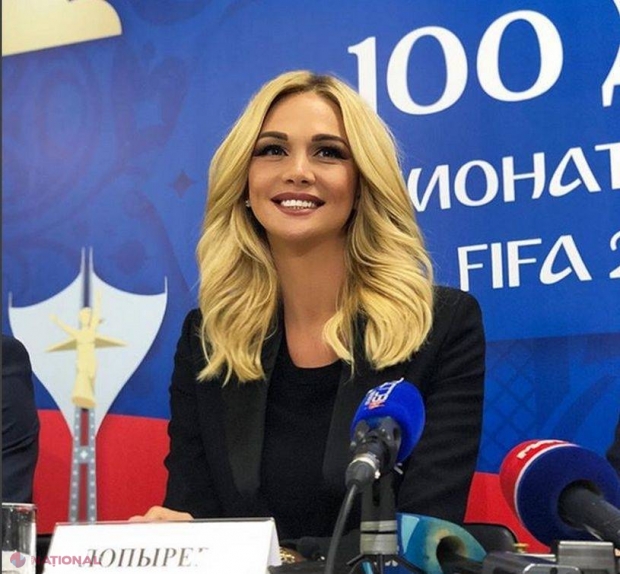 FOTO & VIDEO | O „bombă” sexy, ambasadoarea Mondialului din Rusia. Legătura cu celebrul Peter Schmeichel