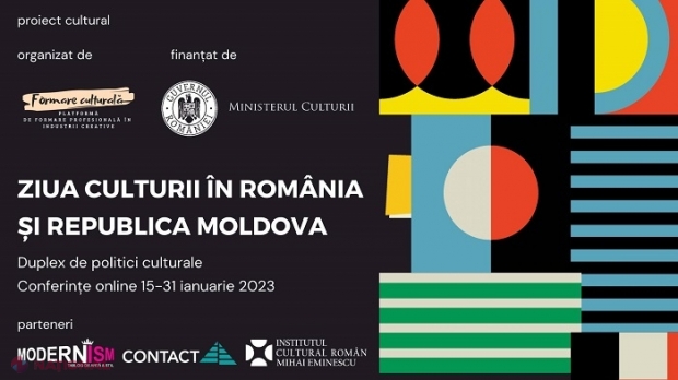 DUPLEX // Conferințe tematice online dedicate demersurilor și politicilor culturale și educaționale din România și Republica Moldova
