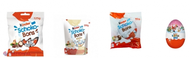 ATENȚIE la produsele „Kinder”: Cazuri de Salmonella raportate după consumul acestor dulciuri. ANSA a inițiat retragerea mai multor loturi din magazine
