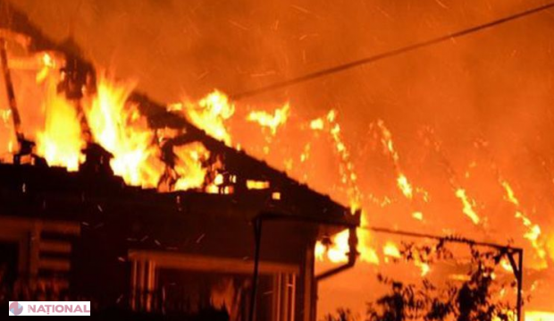 O femeie din Criuleni a ars de vie în propria casă: Alte patru persoane, inclusiv doi minori, intoxicate cu fum