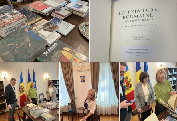 Nouă instituții din România, sprijin pentru Academia de Muzică Teatru și Arte Plastice. Instituția a primit o DONAȚIE de cărți, albume și reviste de specialitate
