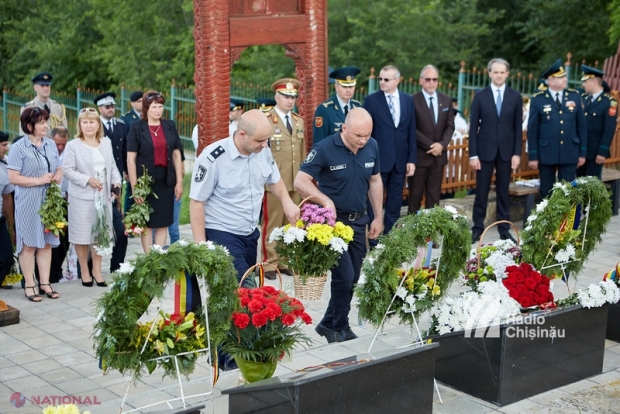Eroii români, comemorați în R. Moldova