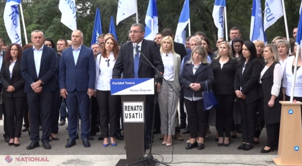 VIDEO // Renato Usatîi, candidatul „Partidului Nostru” la Primăria municipiului Bălți: „Voi fi slujitorul poporului”