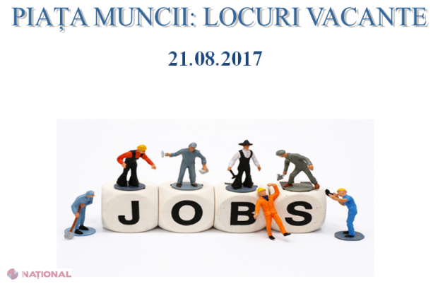 MII de locuri de muncă vacante în R. Moldova: Pe piață se cer cusători, medici, profesori, vânzători, polițiști etc.