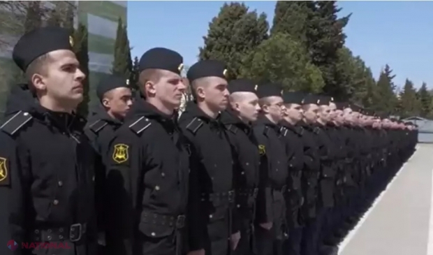 Primele imagini cu marinarii de pe 