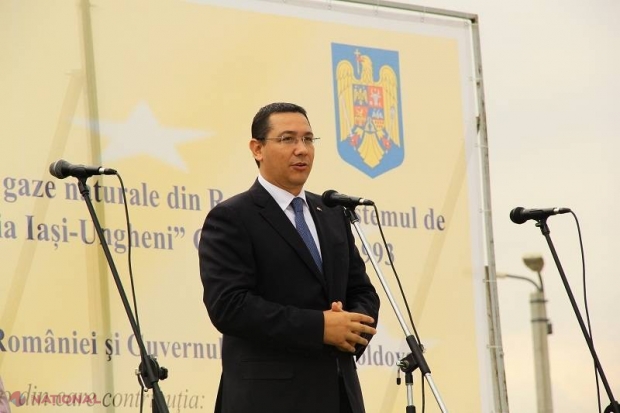DECLARAȚIE //  „Proiectul cu R. Moldova este cel mai de succes proiect al României şi al Europei”