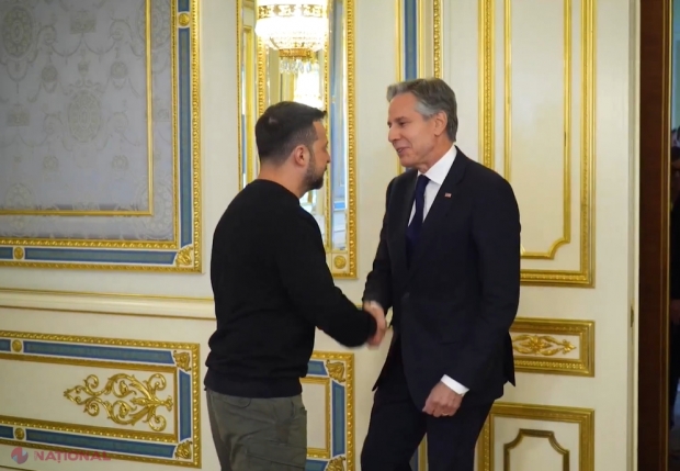 VIDEO // Ajutorul american pentru Ucraina este pe drum. Blinken; „Va face o diferenţă reală pe câmpul de luptă”