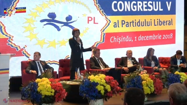 VIDEO // Dorin Chirtoacă, ales PREȘEDINTE al Partidului Liberal: „Ziua noastră astrală va fi Unirea cu România!”. Ghimpu - președinte de onoare al formațiunii