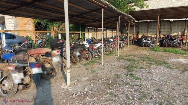 FOTO // Poliția a CONFISCAT peste 650 de motociclete: Motivul anunțat de oamenii legii 