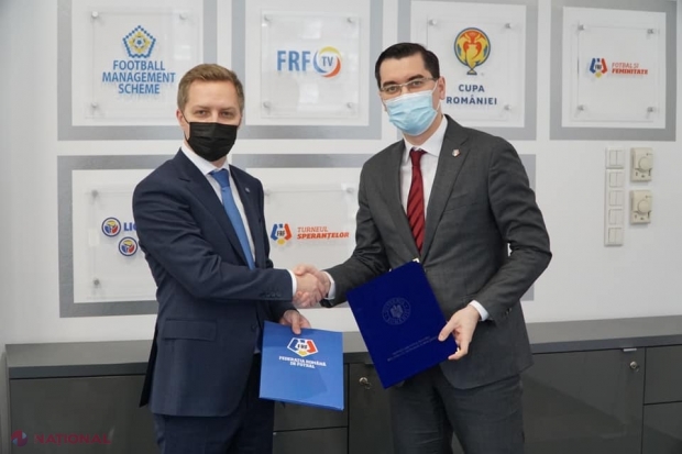 FRF, noul partener al DRRM în promovarea identității NAȚIONALE românești în R. Moldova. Adrian Dupu: „Dorim ca fotbalul, care ne-a adus atâtea bucurii, să fie și sportul care aduce mai aproape cele două maluri ale Prutului”