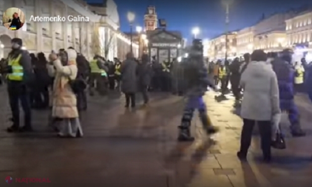 VIDEO // Forțele de ordine de la Moscova ar zădărnici proteste în capitala Rusiei și la Sankt Petersburg: Mai mulți cetățeni, inclusiv, jurnaliști, REȚINUȚI