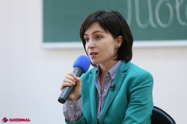 Averea Maiei Sandu, declarată la CEC