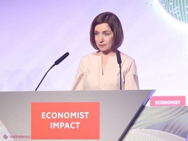 Maia Sandu, la Atena: „E nevoie de soluții urgente pentru a opri creșterea galopantă a prețurilor, pentru ca oameni să nu fie nevoiți să aleagă între pâine și libertate”
