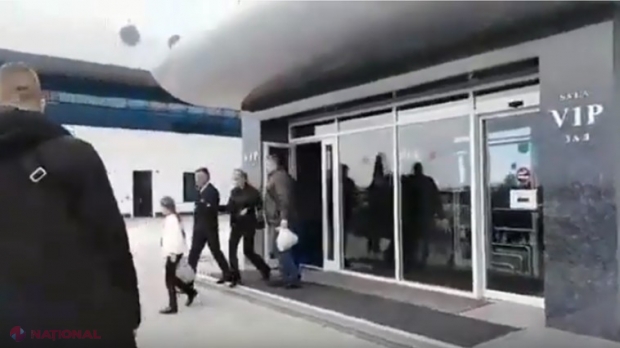 VIDEO // Krasnoselski se comportă ca un STĂPÂN la Chişinău. Liderului SEPARATIST i se asigură zona VIP la AIC, iar bodyguarzii înarmaţi până în dinţi s-au simţit ca la ei acasă 