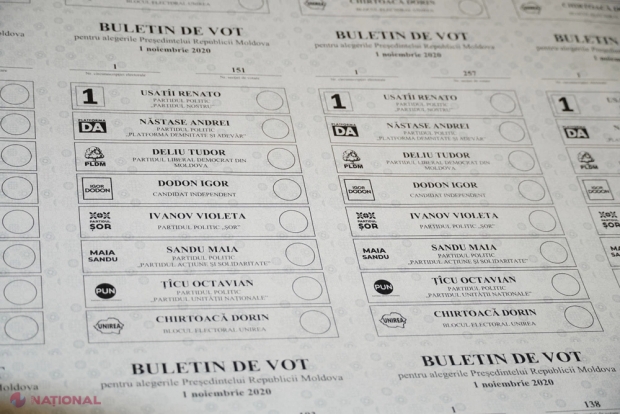 În buletinele de VOT din R. Moldova ar putea fi introdusă opţiunea