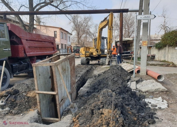O stradă din Chișinău, reparată la solicitarea unui consilier municipal de la Partidul „Șor”