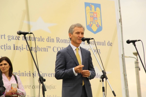 Iurie Leancă: „Gazoductul Iași-Ungheni are pentru noi o însemnătate simbolică”