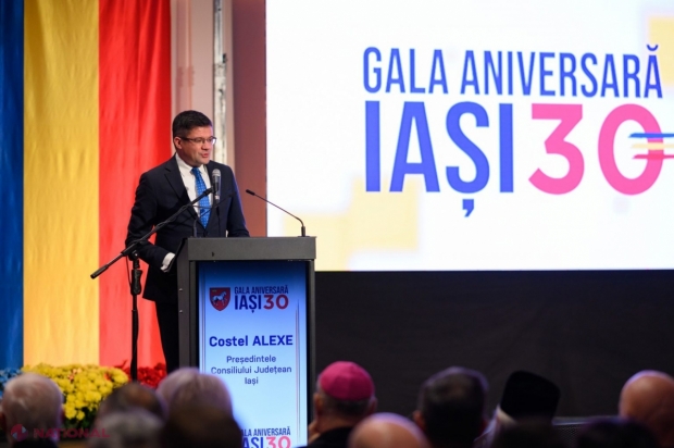 Reprezentanți din R. Moldova, la Gala aniversară a Consiliului Județean Iași: „Evoluția economică a Iașului este absolut uimitoare”
