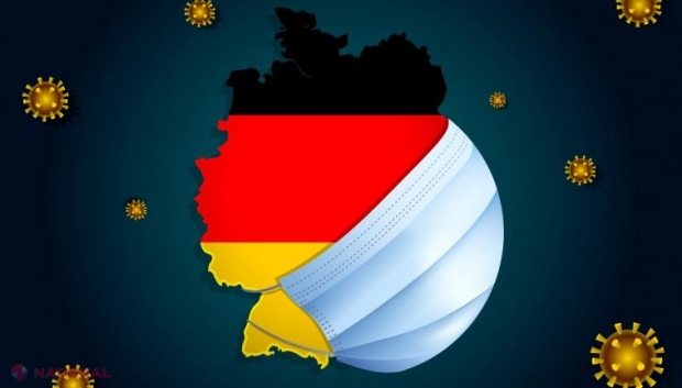 Maskenpflicht, regula măștii în Germania. În unele landuri, oamenii sunt amendați cu 10.000 de euro dacă nu le poartă
