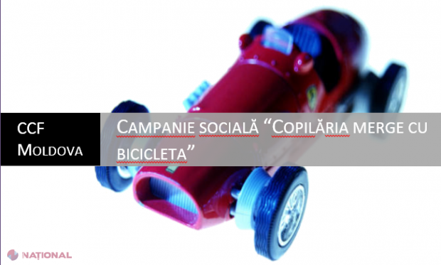 CAMPANIE // Copilăria merge cu bicicleta
