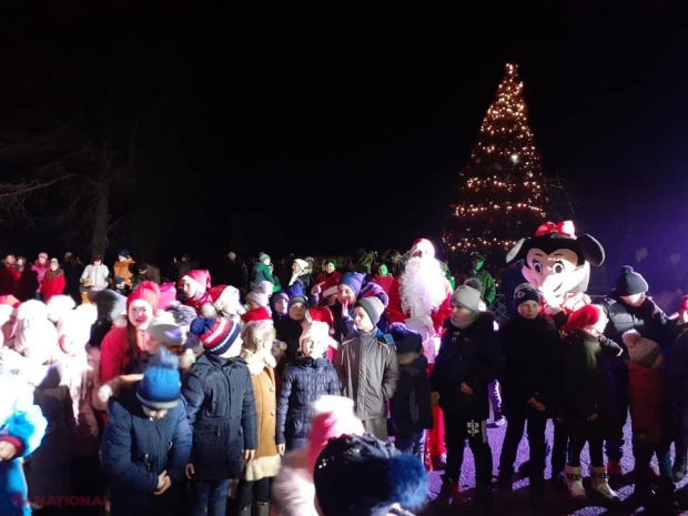 FOTO // Câte un Pom de Crăciun pentru fiecare dintre cele 43 de localități cu primari din partea Partidului „ȘOR”