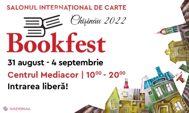 BOOKFEST: Cartea românească, sărbătorită din nou la Chișinău