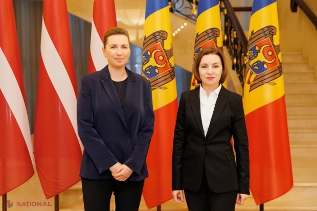 Maia Sandu, după întrevederea cu prim-ministra Danemarcei: „R. Moldova este ca un punct LUMINOS pe harta Europei. LUPTĂM acum pentru a ne apăra PACEA, dar nu putem supraviețui de sine stătător într-o regiune dominată de RĂZBOI și interesele Rusiei”