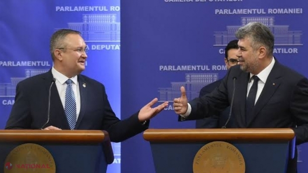 Noul premier al României, Marcel Ciolacu, și președintele Senatului de la București, Nicolae Ciucă, vin la Chișinău