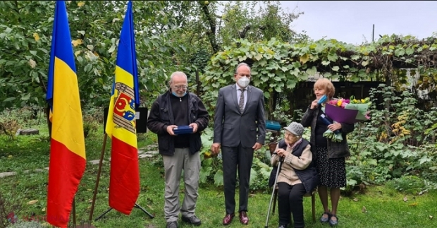 Valentina Rusu Ciobanu, către Ambasadorul României, în ziua în care a împlinit 100 de ani: „Iese că eu am aşteptat 100 de ani această clipă de UNIRE”