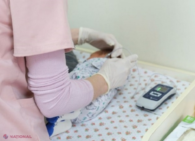 VIDEO // Screening-ul audiologic, obligatoriu pentru toți nou-născuții în R. Moldova: Examenul este gratuit și realizat cu echipament inofensiv în toate maternitățile 