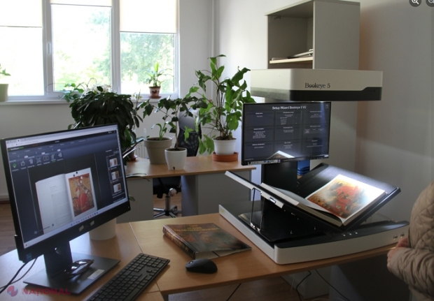 Cărțile Bibliotecii USM, trecute în format online cu echipament donat de Japonia. Ambasadorul Yamada Yoichiro: „Sunt bucuros și mândru că Japonia a putut contribui la digitalizarea USM”