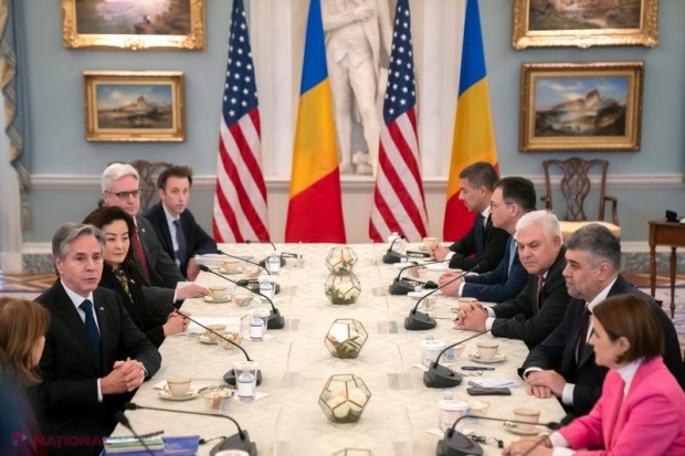 Antony Blinken laudă România pentru rolul critic din NATO: Este un aliat foarte apropiat și apreciat. Secretarul de stat și premierul Marcel Ciolacu au vorbit și despre R. Moldova