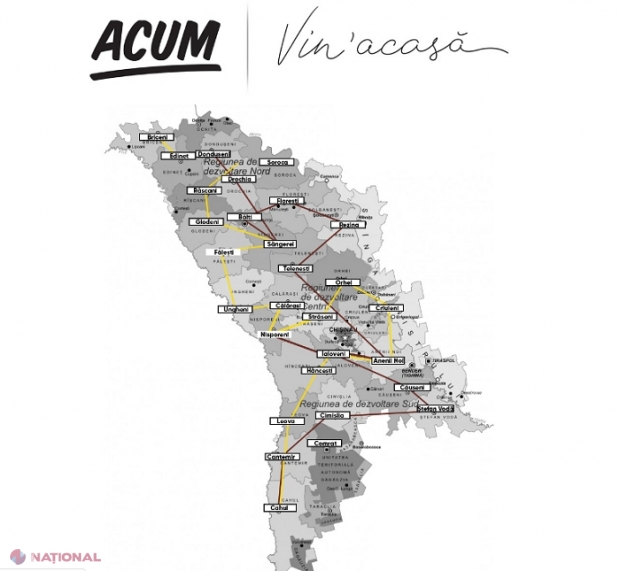 PAS și PPDA au lansat campania „ACUM Vin’ acasă”