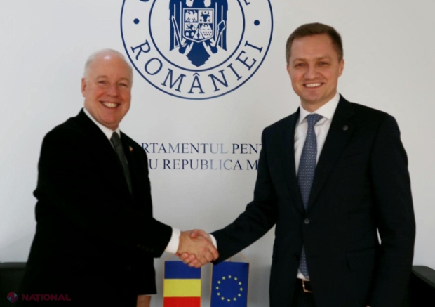 Ambasadorul SUA la Chișinău, discuții la sediul DRRM cu secretarul de stat Adrian Dupu despre situația din R. Moldova, proiectele și modalitățile de colaborare