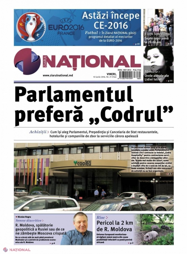 Parlamentul preferă „Codrul” 