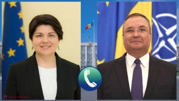 Premierii de la Chișinău și București, discuție despre situația de securitate din regiune și despre coordonarea acțiunilor în ceea ce privește asistența umanitară acordată refugiaților ucraineni