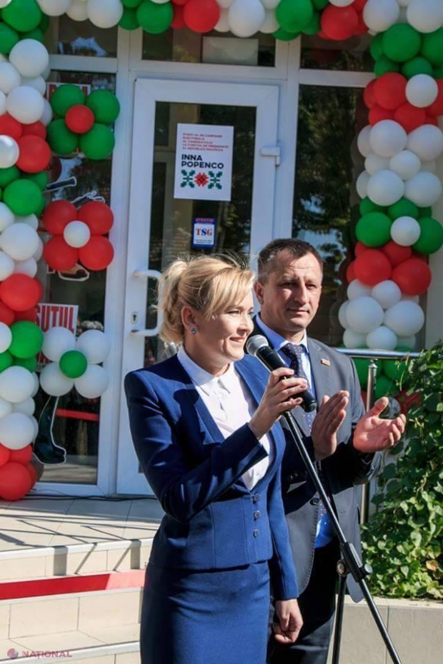 Inna Popenco a inaugurat sediul staff-ului său de campanie: „Sunt sigură că schimbările în Moldova pot fi făcute”