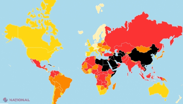 R. Moldova a mai coborât o treaptă în clasamentul pentru anul 2018 privind „Libertatea de informare”, realizat de organizația „Reporteri fără frontiere”