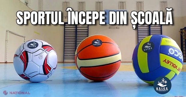 O nouă campanie marca A.S.I.C.S. - „Sportul începe din școală”. Asociația va acorda instituțiilor de învățământ suport pentru dotarea și MODERNIZAREA sălilor sportive. Cum puteți deveni beneficiar?