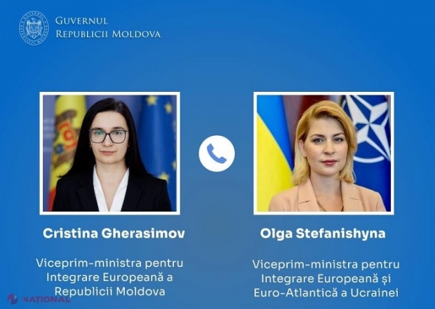 Guvernele de la Chișinău și Kiev se pregătesc împreună pentru Conferința Interguvernamentală de la Luxembourg, care va iniția oficial negocierile de aderare a celor două state la UE