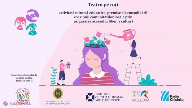 „Teatru pe roți”: Spectacole jucate la Chișinău vor ajunge la copiii și tinerii din mai multe sate ale R. Moldova