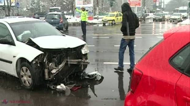 Bebeluș, victima unui accident rutier din capitală